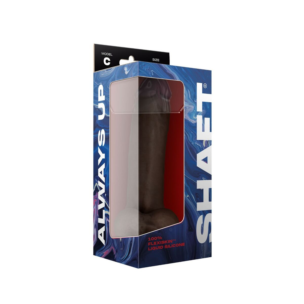 Realistisk Dildo Shaft MAHOGANY